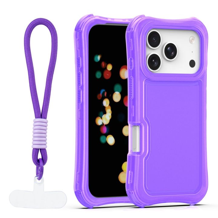 TelForceOne Back Cover Σιλικόνης Μωβ (iPhone 17 Pro)