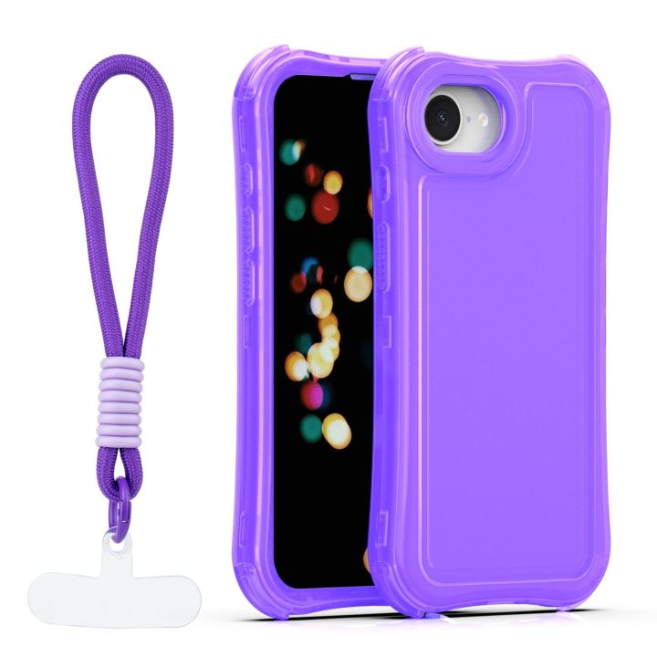 TelForceOne Back Cover Σιλικόνης Μωβ (iPhone 17e / 16e)