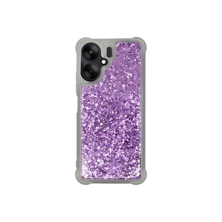 Vivid Liquid Back Cover Σιλικόνης Μωβ (Redmi 13C)