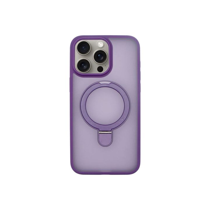 Vivid Back Cover Πλαστικό Μωβ (iPhone 15 Pro Max)