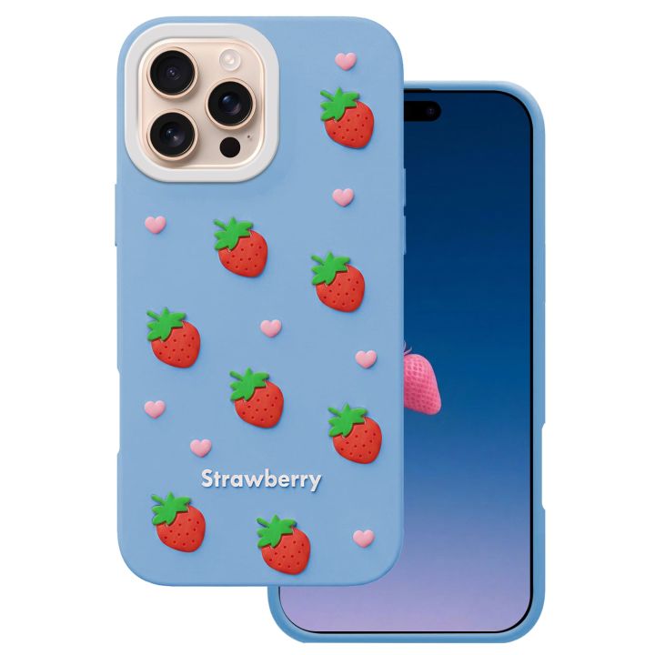 TelForceOne Back Cover Σιλικόνης Μπλε (iPhone 16 Pro)