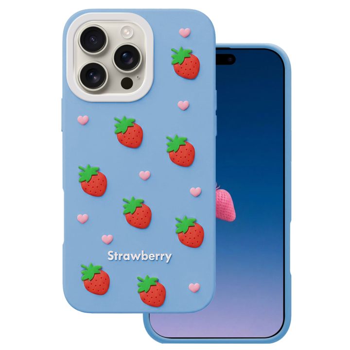 TelForceOne Back Cover Σιλικόνης Μπλε (iPhone 16 Pro Max)