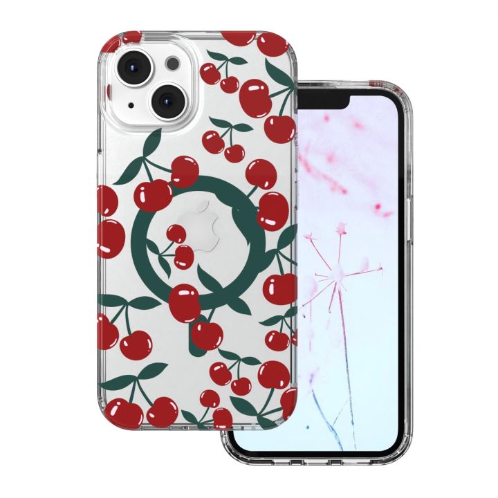 Cherry Back Cover Διάφανο (iPhone 13)