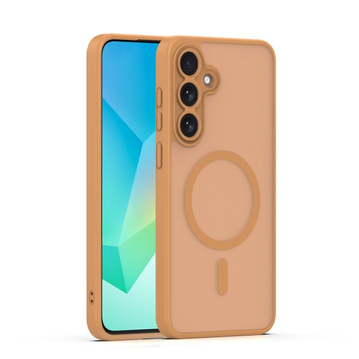 Mag Matt Back Cover Σιλικόνης 2mm Καφέ (Galaxy S26)