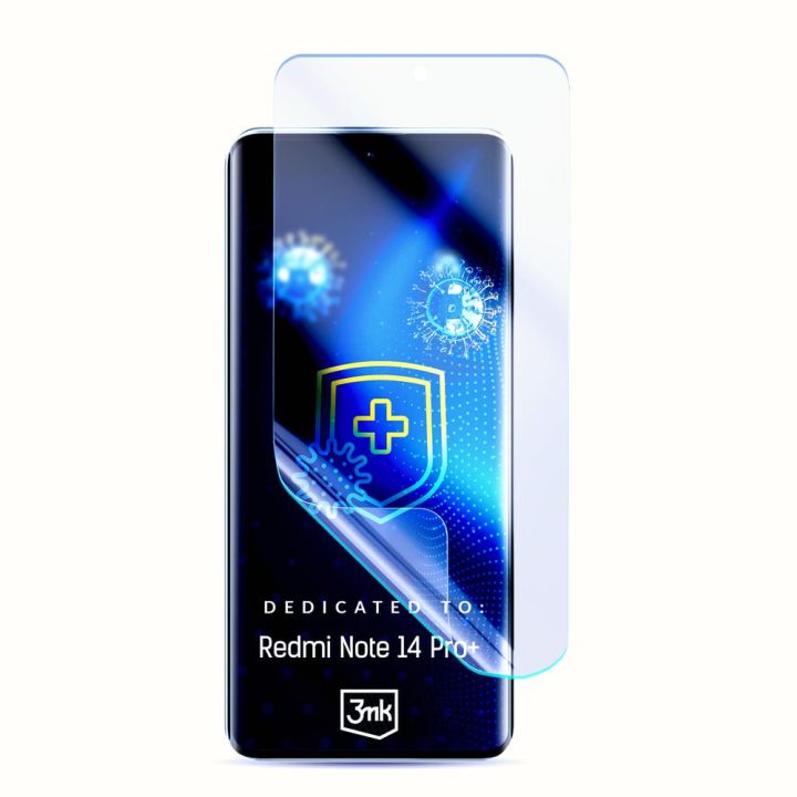 3MK Silverprotection+ Screen Protector (Redmi Note 14 Pro+, 3mk)
