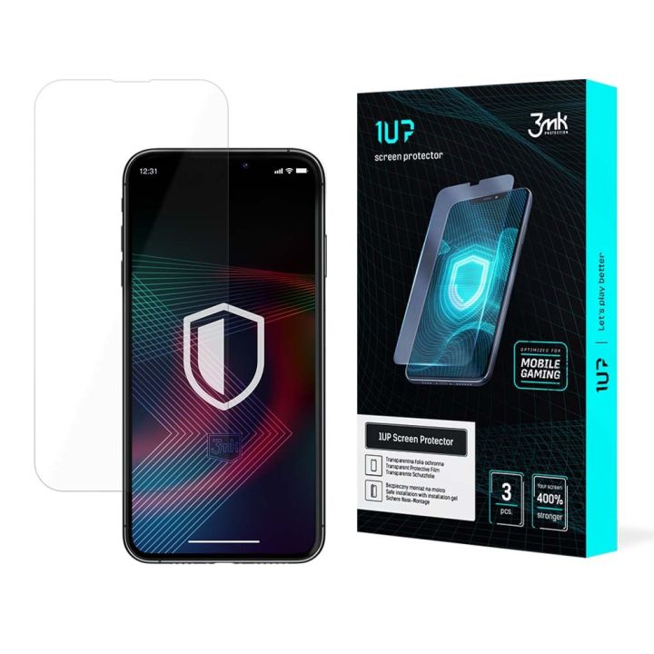 3MK 1UP UV Liquid Tempered Glass 3τμχ (iPhone 14 Pro Max)