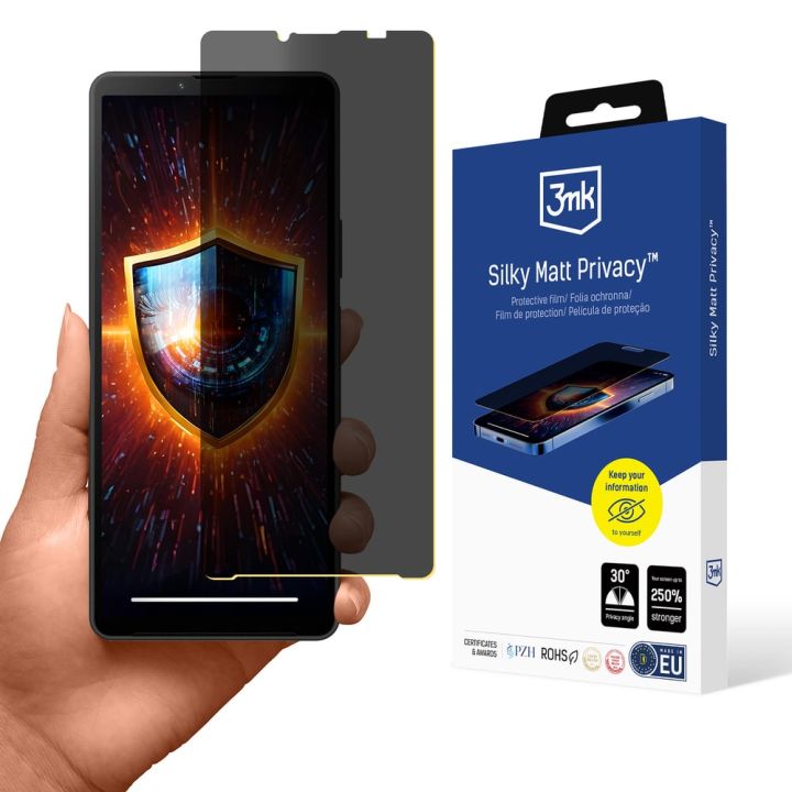 3MK Silky Privacy Ματ Screen Protector (Xperia 10 V)