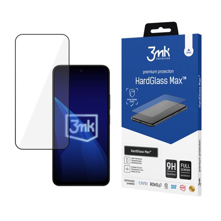 Redmi Note 15 4g/5g 3mk Hardglass Max Black