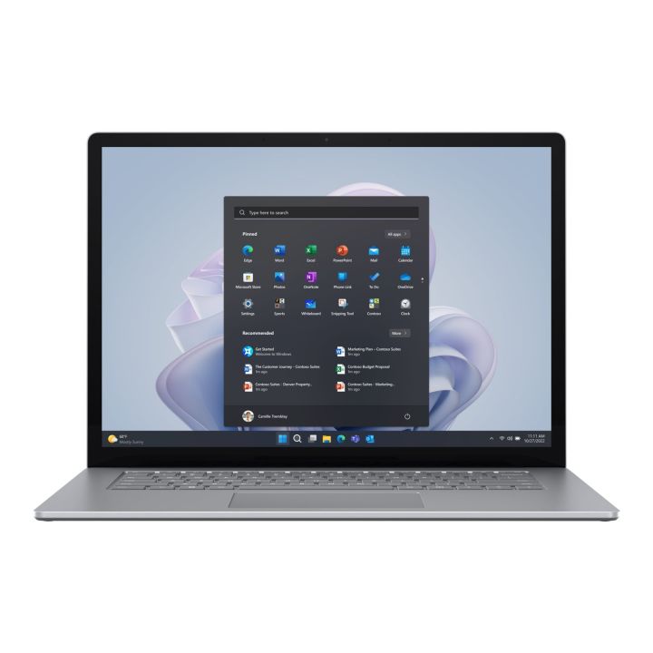 Refurbished Microsoft Surface Laptop 5 Touch 15" (Intel Core i7/16GB/512GB SSD/2496x1664) Silver – Smart Buy