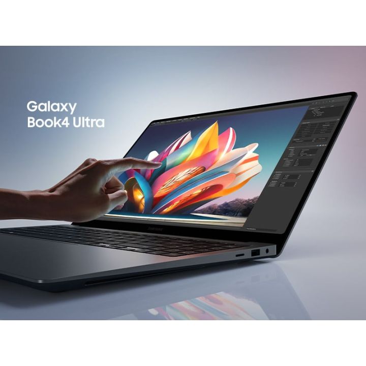Refurbished Samsung Galaxy Book 4 Ultra Touch 16" (Intel Core Ultra 7/16GB/512GB SSD/RTX 4050/2880x1800) Grey – Smart Buy