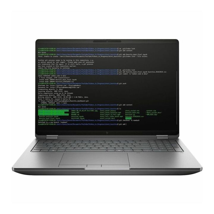 Refurbished HP ZBook Fury G1i 16" (Intel Core Ultra 5/32GB/1TB SSD/RTX PRO 1000 Blackwell/3840x2400) – First Class Silver – Εγγύηση Κατασκευαστή