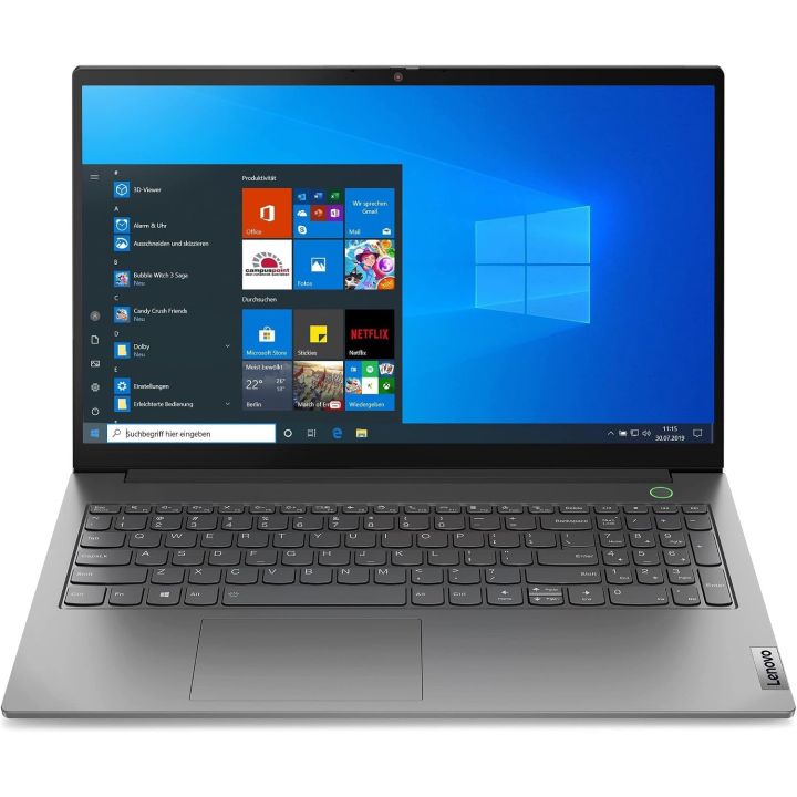 Refurbished Lenovo ThinkBook 15 G3 ACL 15" (AMD Ryzen 7/16GB/512GB SSD/1920x1080) Black – First Class Silver – Εγγύηση Κατασκευαστή