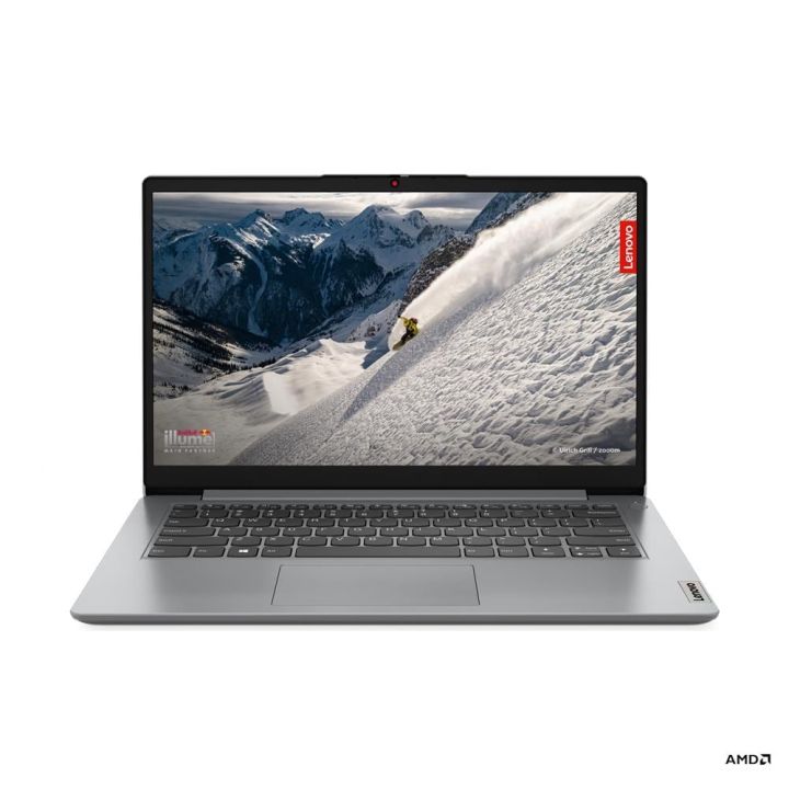 Refurbished Lenovo IdeaPad 1 14AMN7 14" (AMD Ryzen 5/8GB/256GB SSD/1920x1080) Silver – Smart Buy