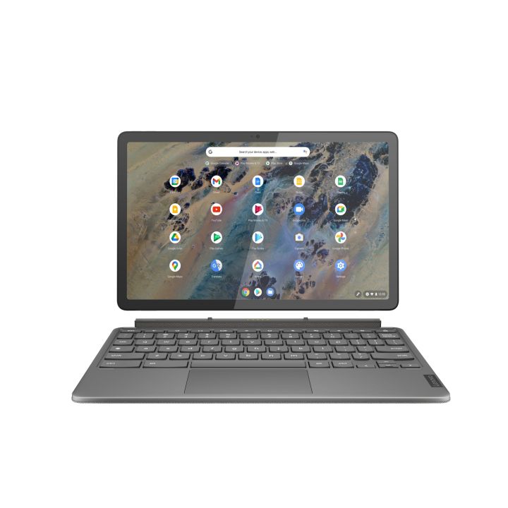 Refurbished Lenovo IdeaPad Duet 3 Chrome 11 Q727 11" (Qualcomm Snapdragon/8GB/128GB/2000x1200) Black – First Class Bronze – Εγγύηση Κατασκευαστή