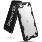 Ringke Fusion X Back Cover Σιλικόνης Μαύρο (iPhone SE 2022/2020/8/7)