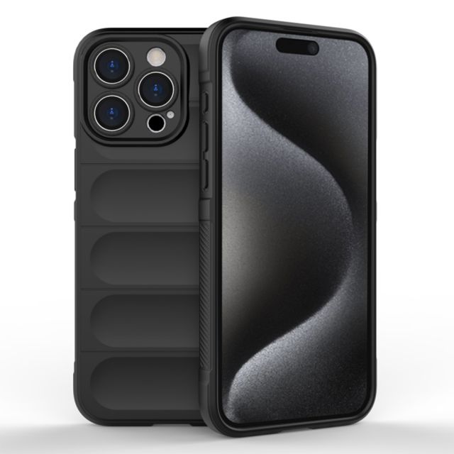 Techsuit Shield Back Cover Μαύρο (iPhone 15 Pro)