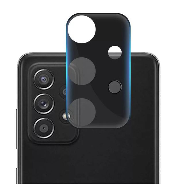Techsuit Προστασία Κάμερας Tempered Glass Μαύρο για το Galaxy A32 5G