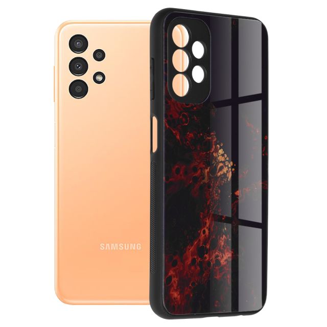 Techsuit Glaze Series Samsung Galaxy A13 4G Red Nebula
