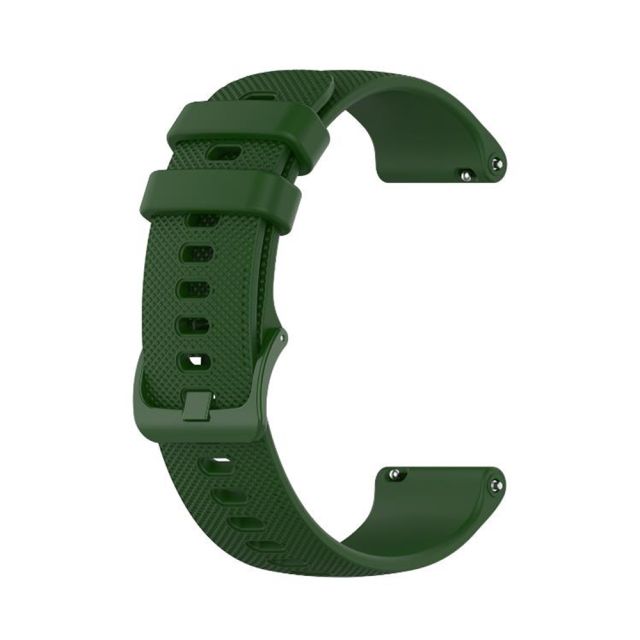 Techsuit Watchband W006 Λουράκι Σιλικόνης Πράσινο (Samsung Galaxy Watch 4, Galaxy Watch Active 1 / 2 (40 mm / 44 mm), Huawei Watch GT / GT 2 / GT 3 (42 mm))