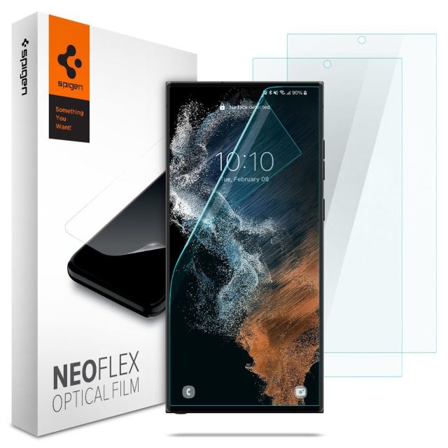 Spigen  Neo Flex (2 pack)  Samsung Galaxy S22 Ultra  Clear