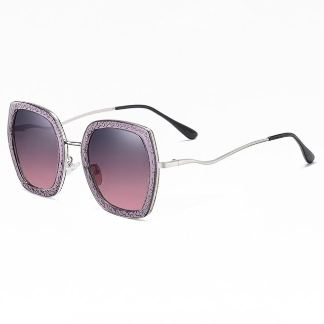 Techsuit  Sunglasses Polarised Metal (WD2207T10)  UV Protection  Purple