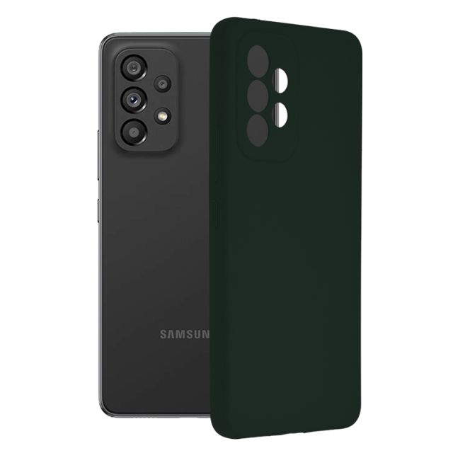 Techsuit  Soft Edge Silicone  Samsung Galaxy A53 5G  Dark Green