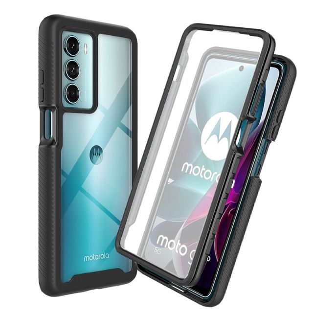 Techsuit Defense Cover / Back Cover Μαύρο για Motorola Moto G200 5G/Edge S30 5G 