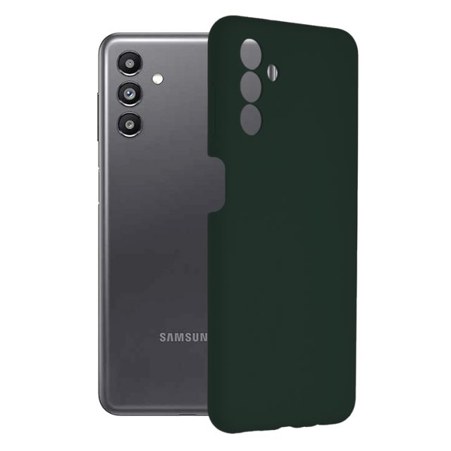 Techsuit  Soft Edge Silicone  Samsung Galaxy A13 5G / A04s  Dark Green