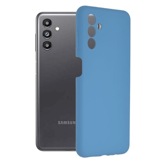 Techsuit  Soft Edge Silicone  Samsung Galaxy A13 5G / A04s  Denim Blue