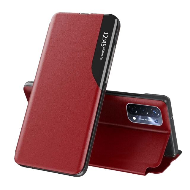 Techsuit eFold Series Oppo A54 5G / A74 5G / OnePlus Nord N200 5G Red
