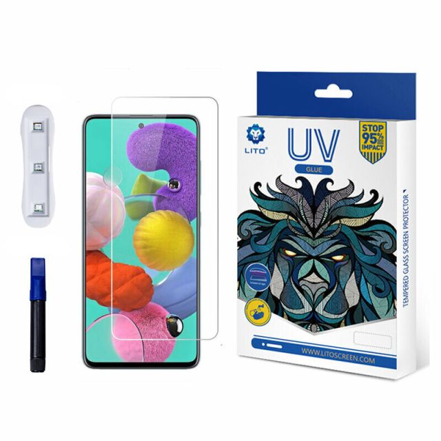 Lito  3D UV Glass  Samsung Galaxy S22 Plus 5G / S23 Plus  Transparent