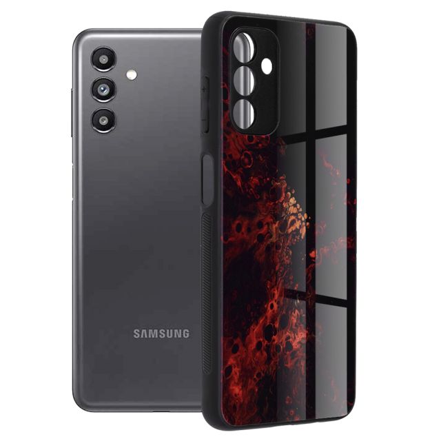 Techsuit  Glaze Series  Samsung Galaxy A13 5G / A04s  Red Nebula