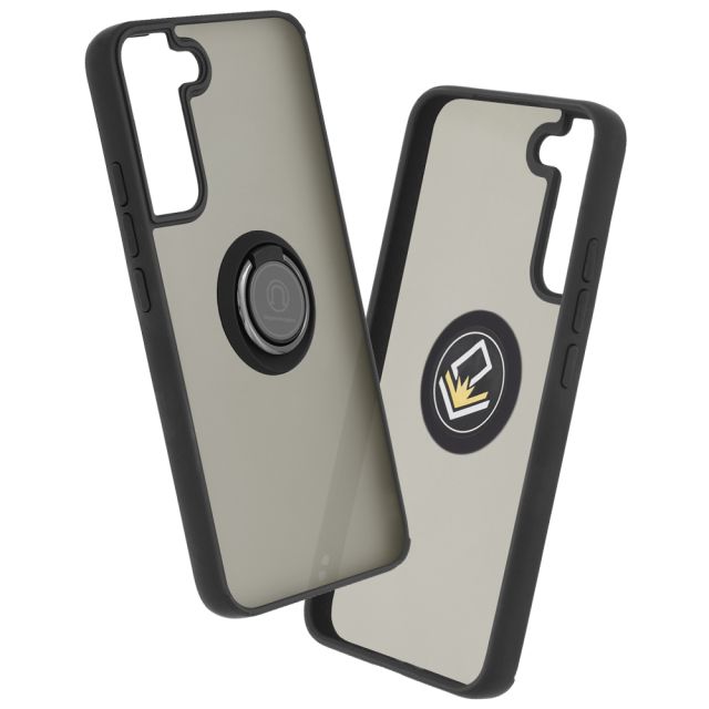 Techsuit Glinth Back Cover Σιλικόνης Μαύρο (Galaxy S22)