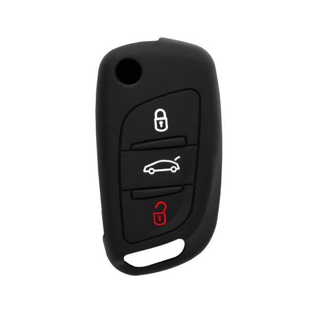 Techsuit Car Key Case (1021.03) Citroen Black