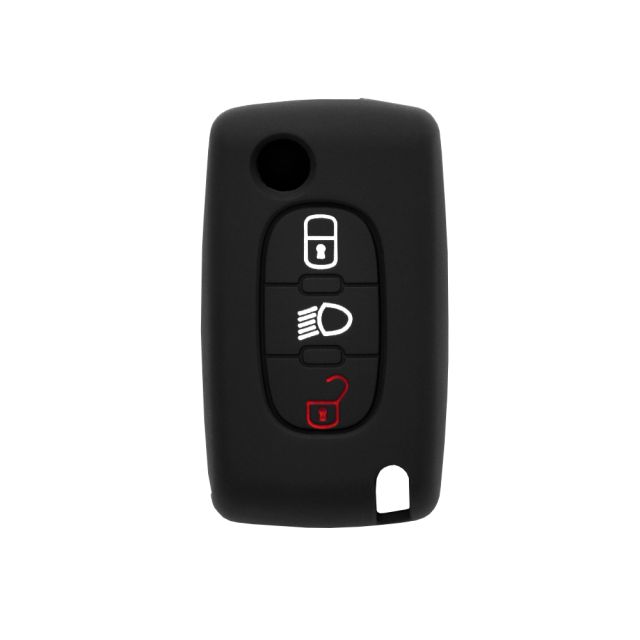 Techsuit Car Key Case (1021.01) Citroen Black