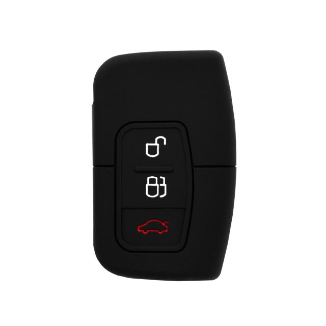 Techsuit Car Key Case (1011.11) Ford Kuga. Focus. SMax Black