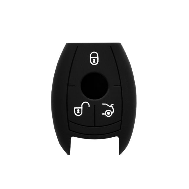 Techsuit Car Key Case (1008.09) MercedesBenz GL350. CLK500. S400 Black