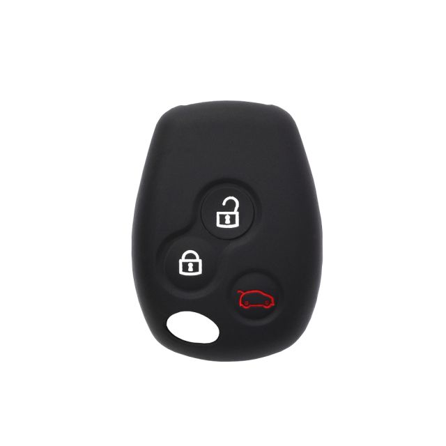 Θήκη Κλειδιού Smart Key από Σιλικόνη με 2 Κουμπιά για Bmw σε Μαύρο Χρώμα