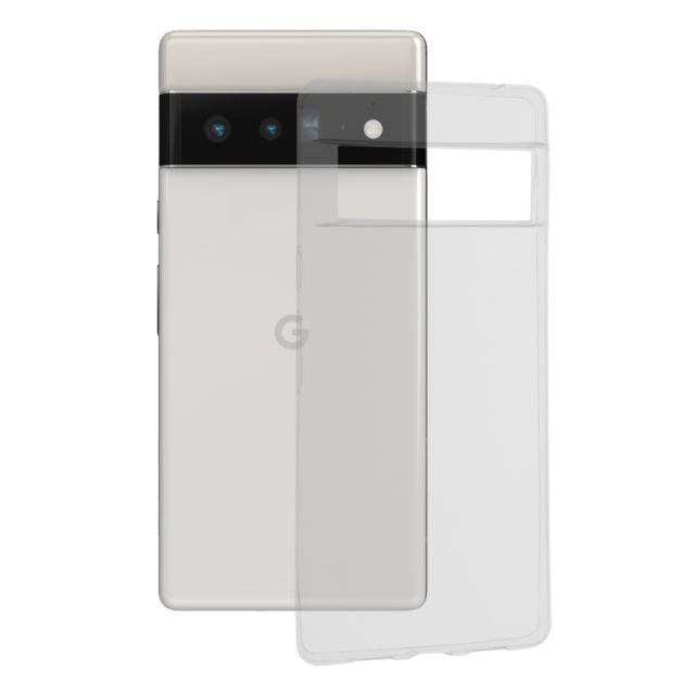 Techsuit  Clear Silicone (bulk)  Google Pixel 6 Pro  Transparent