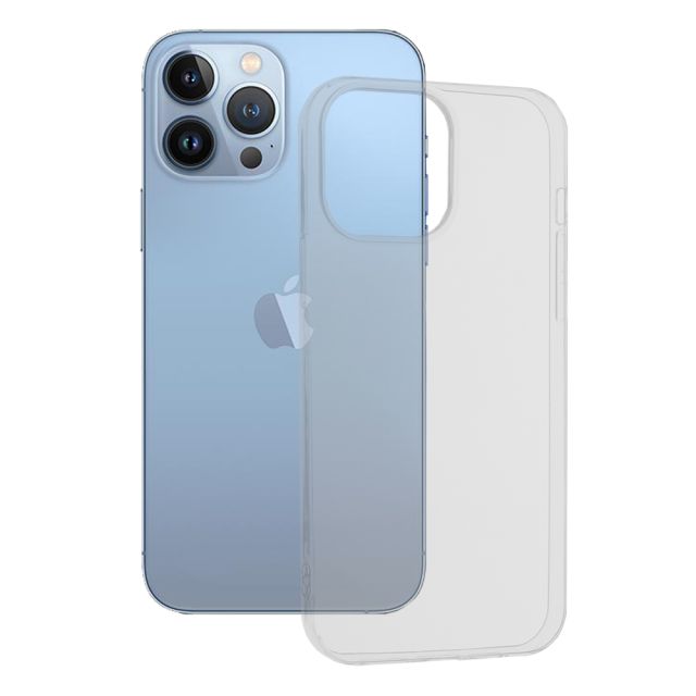 Techsuit  Clear Silicone (bulk)  iPhone 13 Pro Max  Transparent