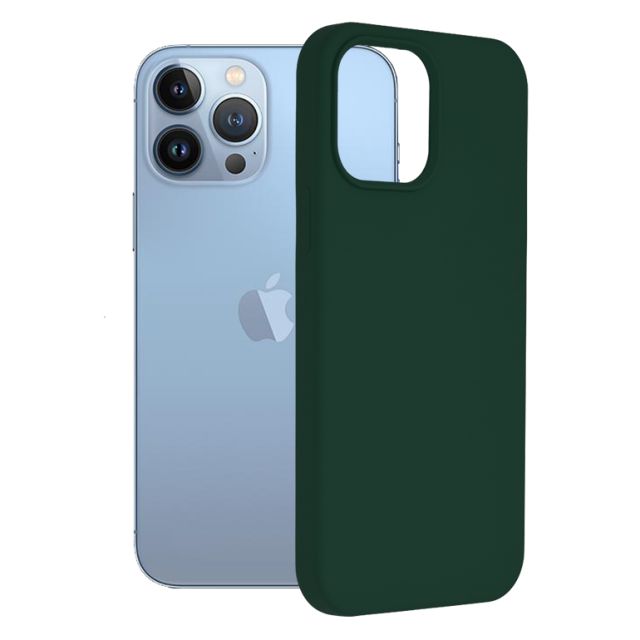 Techsuit  Soft Edge Silicone  iPhone 13 Pro Max  Dark Green