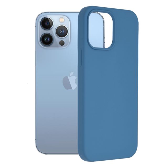 Techsuit  Soft Edge Silicone  iPhone 13 Pro Max  Denim Blue