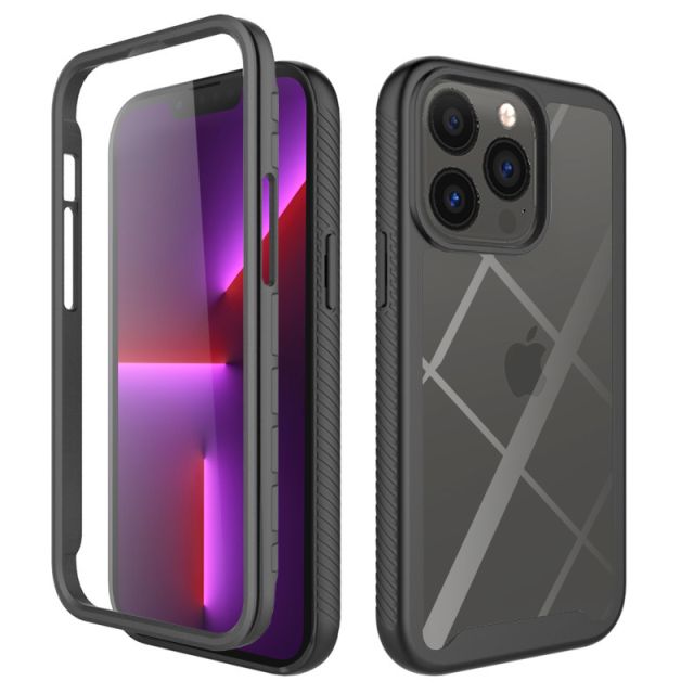 Techsuit  Defense360 Pro + Screen Protector  iPhone 13 Pro  Black
