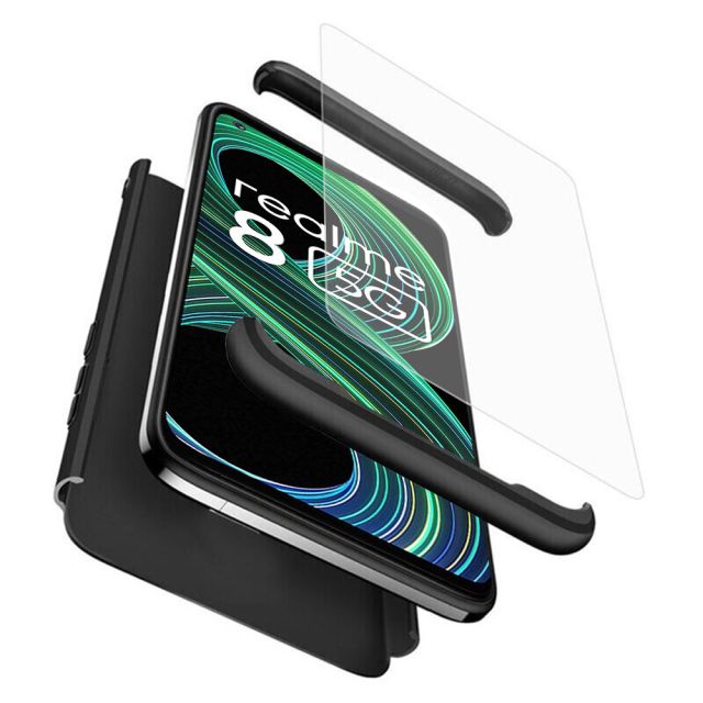 GKK 360 Case + Screen Protector Realme 8 5G Black