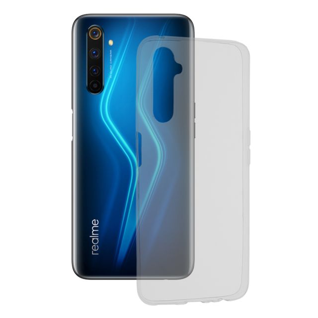 Techsuit bulk Back Cover Σιλικόνης Διάφανο (Realme 6 Pro)