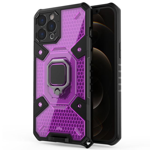 Techsuit  Honeycomb Armor  iPhone 12 Pro Max  RoseViolet