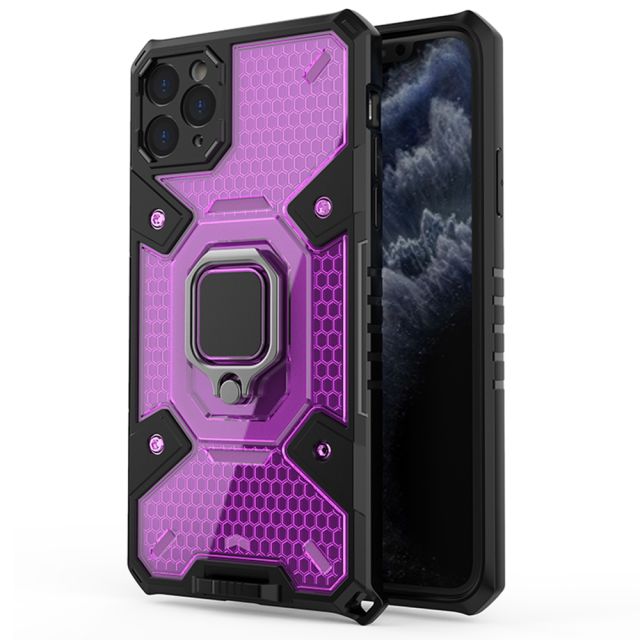 Techsuit  Honeycomb Armor  iPhone 11 Pro Max  RoseViolet