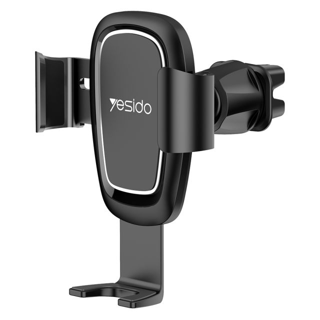 Yesido  Car Holder (C71)  Gravity Grip. 360° Rotation Angle. for Air Vent  Black