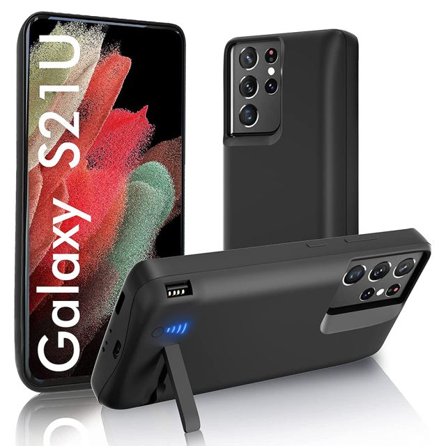 Techsuit  Power Pro Battery Case  Samsung Galaxy S21 Ultra  5000mAh  Black