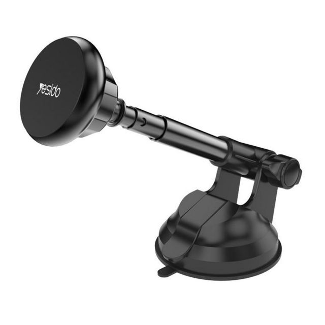 Yesido  Car Holder (C41)  Extendable Arm. 360° Rotation Angle. for Dashboard. Windshield  Black